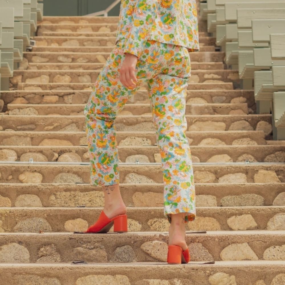 Big Bud Press Work Pant In Rare Butterfly Bash Print - Picture 2 of 9